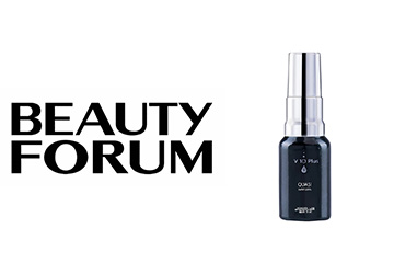 Sérum Quasi de V10 Plus paru dans Beauty Forum - Septembre 2023 